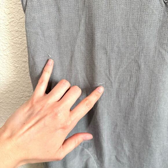 Cloth & Stone Women's XS Grey Casual Sleeveless Dress Boho Minimal Tencel - Picture 8 of 12